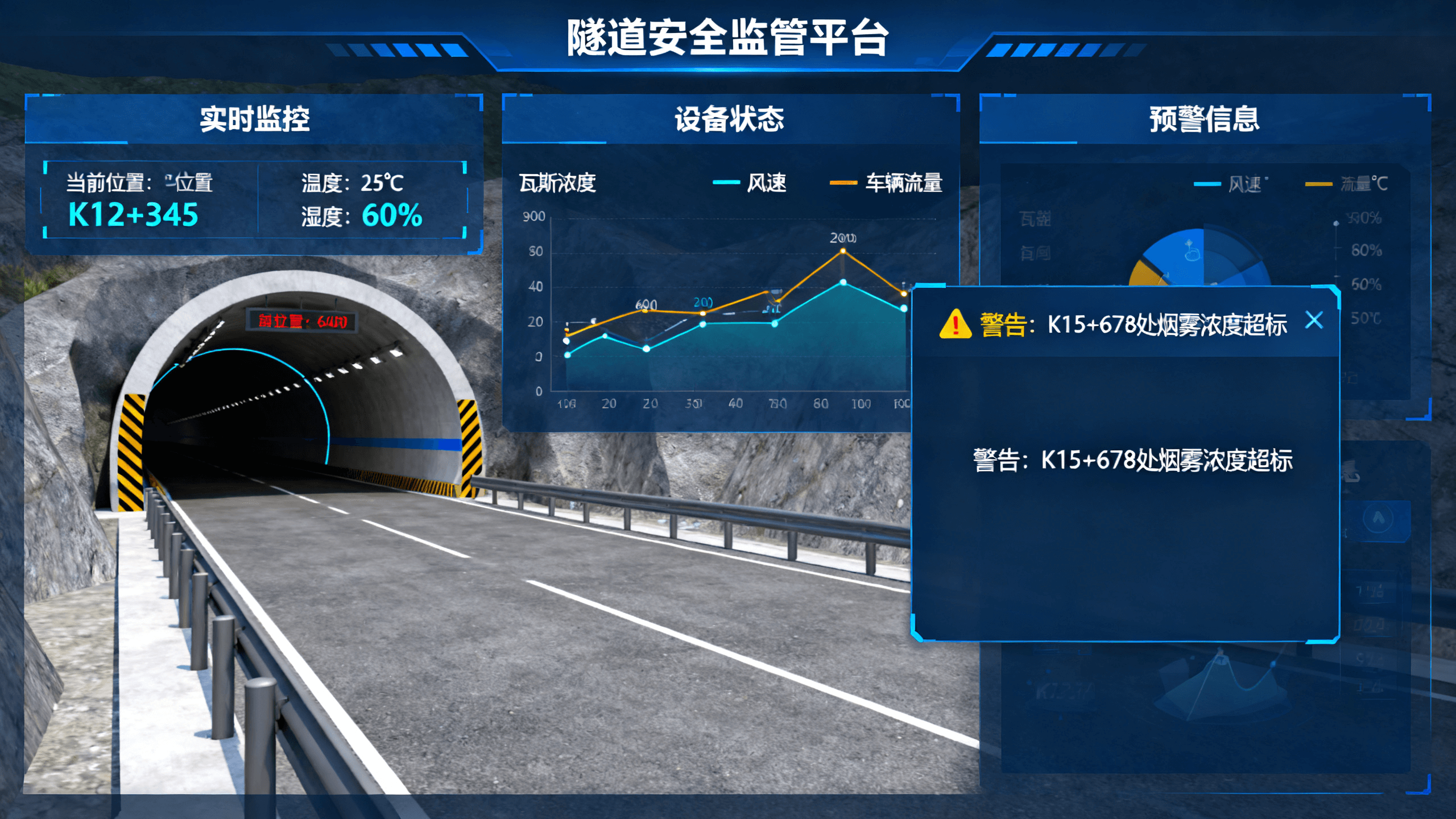 隧道安全监管平台
